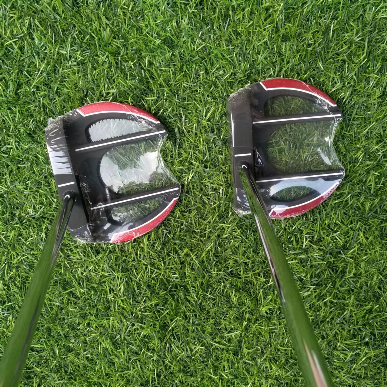 mallet golf putter, golf head , golf putter , complete golf putter
