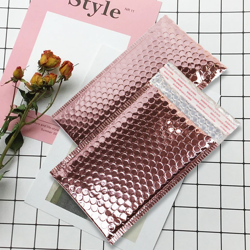 Aluminum Laminated Films Custom Bubble Mailer Bags OEM ODM