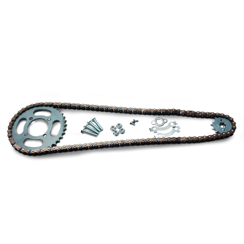 Factory custom steel YAYE 428H-100L chain sprocket set for DY100 CD110 Motorcycle