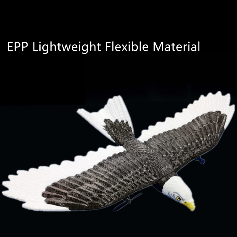 405mm Simulation Wingspan Flying Eagle Aircraft 2.4g Radio Control Plane for Entertainment