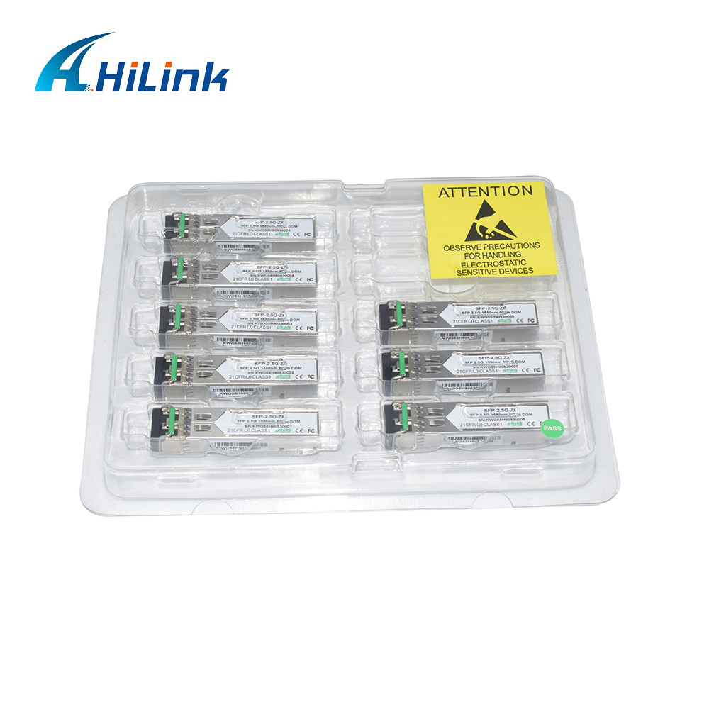 Dual Fiber SFP Ethernet Transceiver Modules 155M 1.25G 2.5G 4G