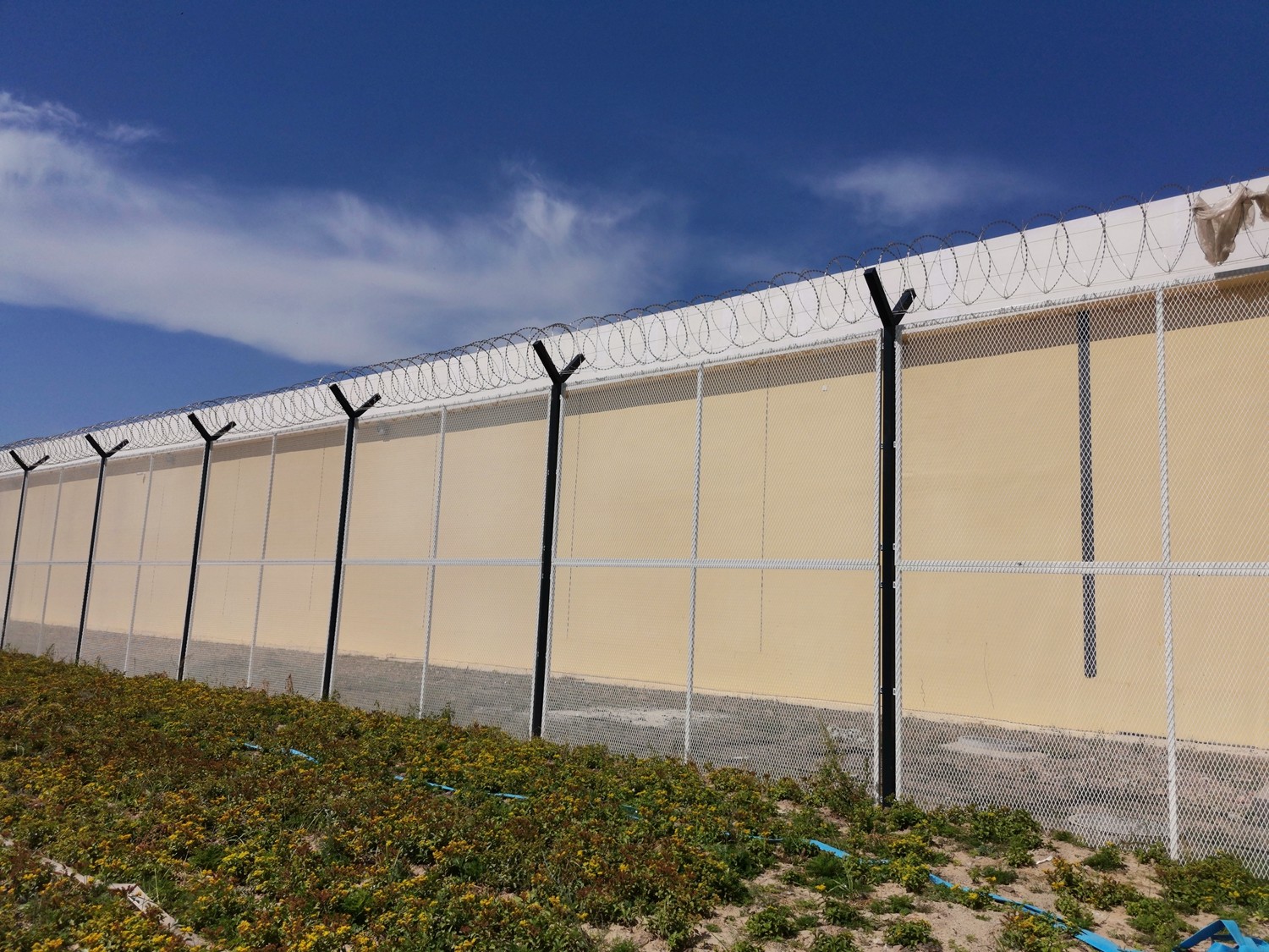 6ft X 9ft Y Post Airport Security Fencing Stainless Steel