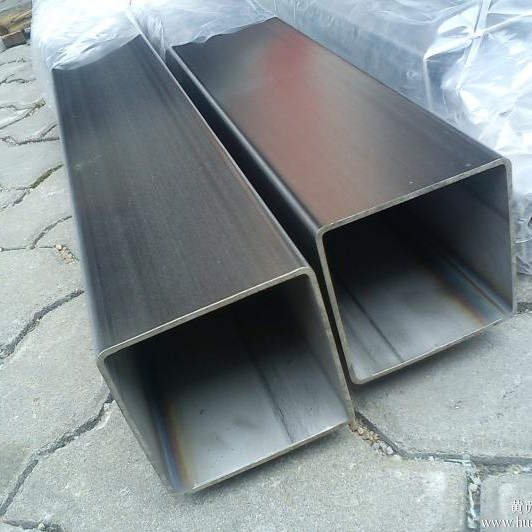 180 Grit Polished Stainless Steel Rectangular Pipe Brush Finish 1.5mm