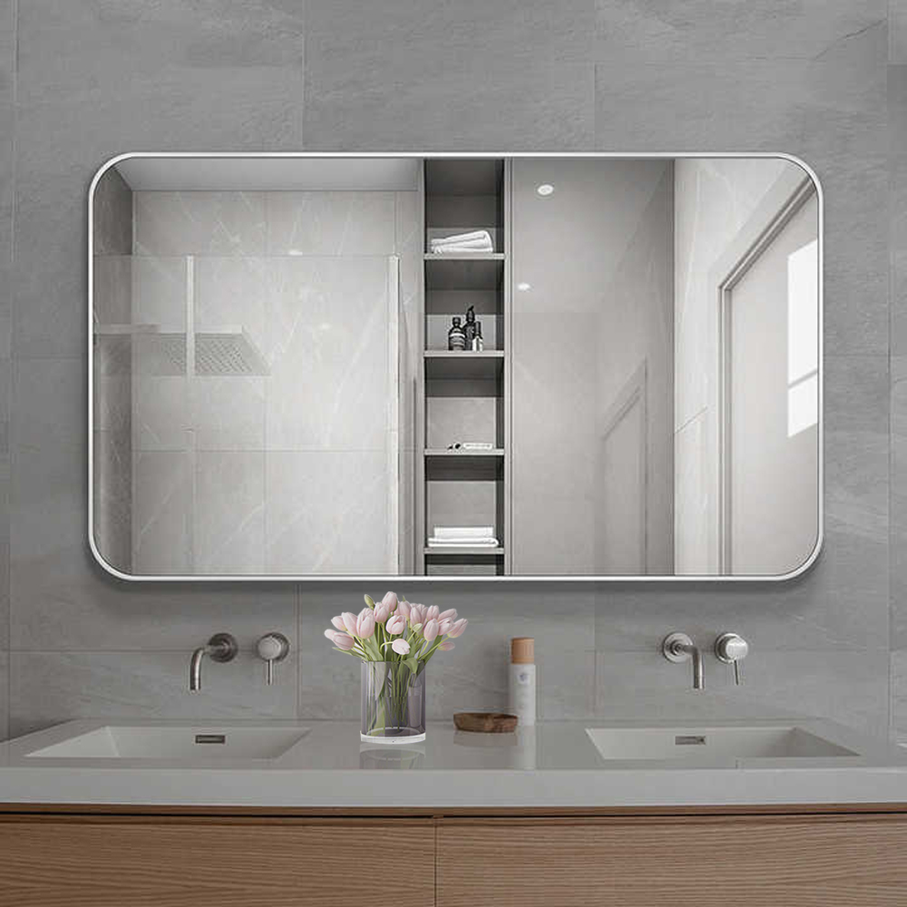 Home Wineshop Must-Have Art Deco Design Style Genuine Gold Vanity Framed Wall Mirror