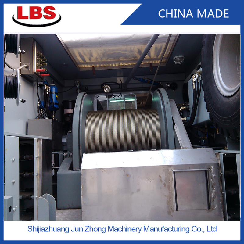 Muiti Layer Winch Drum , Cable Winding Drum Customized Cabon Steel