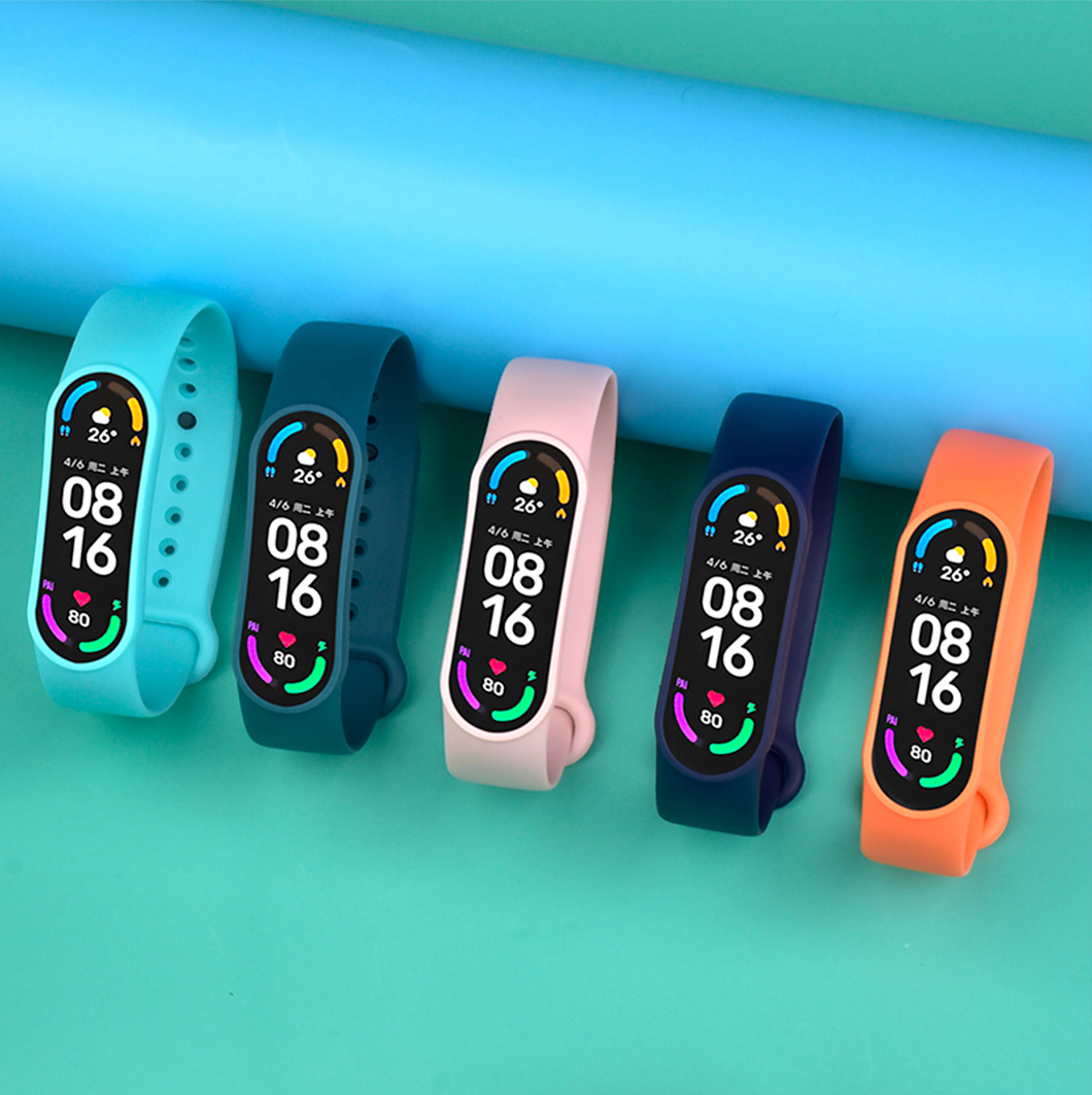 Custom Plastic Clasp TPU Watch Strap With Porous Bit Design