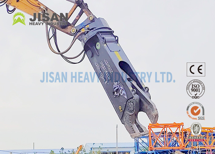 Dismantling Abandoned Containers Ships Hydraulic Rotating Pulverizer For Excavator