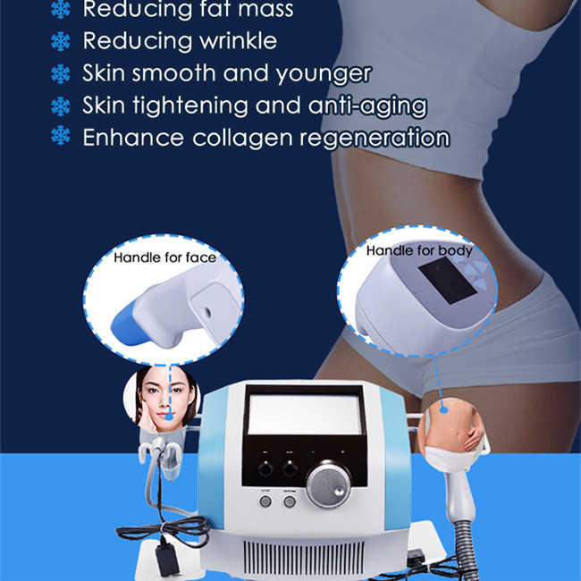 Portable 2 In 1 Ultrasound Wrinkle Removal Machine Face Liting