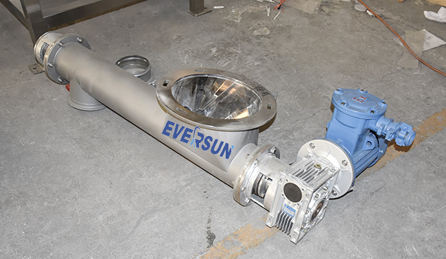 Stainless Steel Large Screw Feeder Rice Soybeans Mobile Screw Conveyor