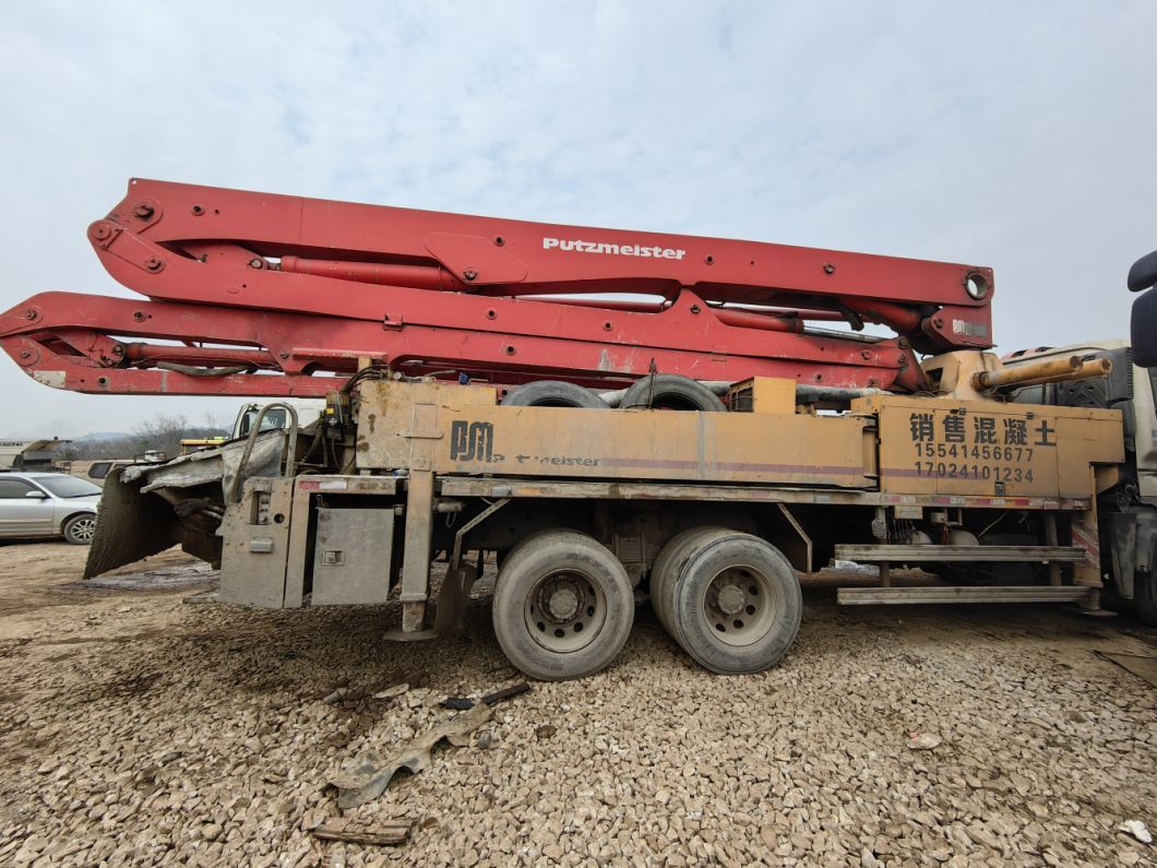 2007 Putzmeister Concrete Boom Pump Used Heavy Equipment