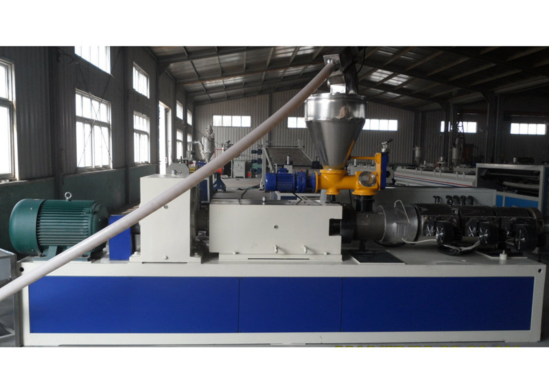 Double Screw WPC PVC Composite Wood Plastic Profile Production Extrusion Line