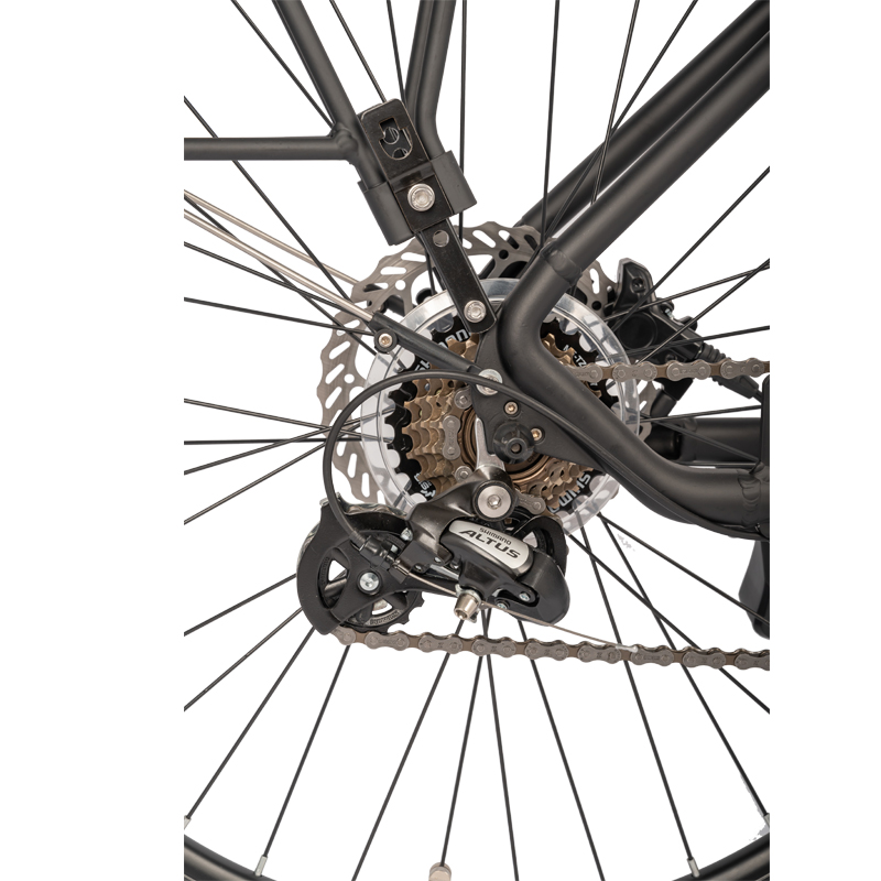ANANDA 36v 250w Mid Drive Motor Electric City Bike with Aluminum Alloy Frame and Disc Brake