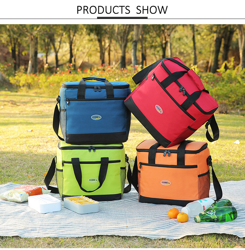 600D Oxford Dirtproof Picnic Time Lunch Tote For Men