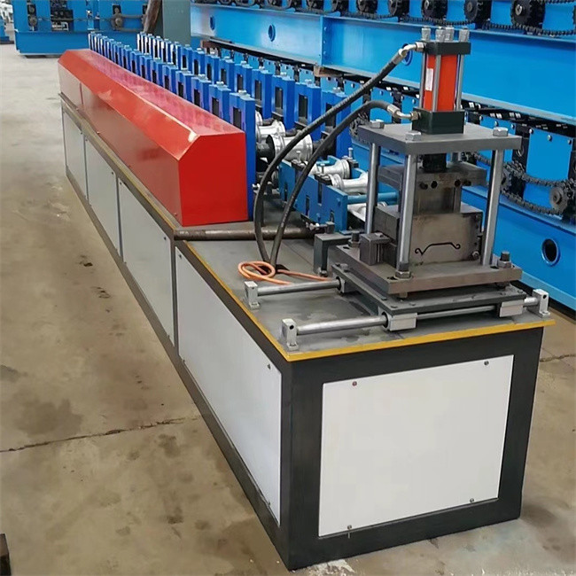 4.5kw Rolling Shutter Slats Roll Forming Machine PLC Converter