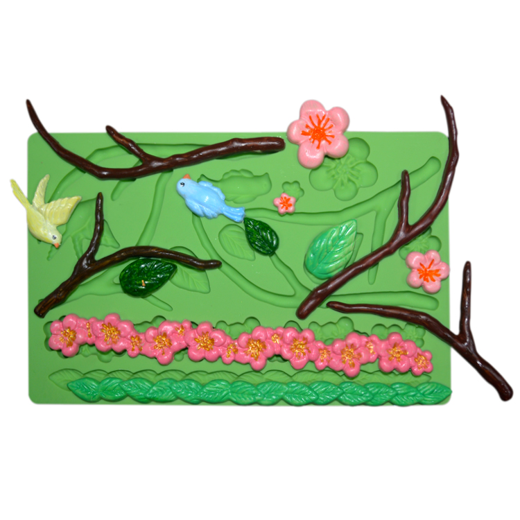 Non Slip Rectangle Fondant Baking Mat Cake Furniture Molds Sustainable