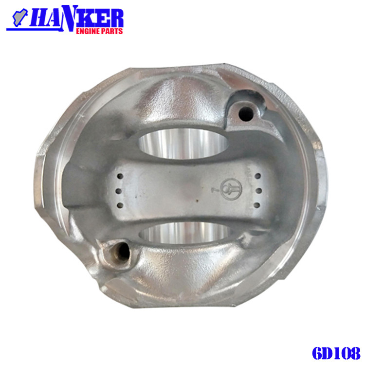 6136-33-2110 Komatsu Piston Diesel Engine Parts 6D108 PC200-1 Piston With Pin