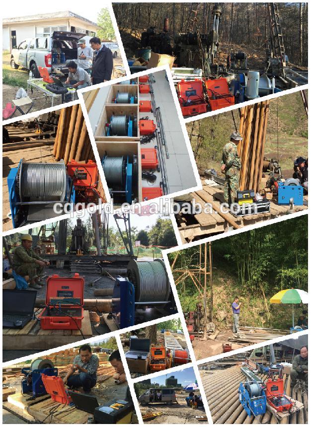 Thermal Spring Deep Resistivity Well Logging Equipment Hot Water Well Temperature Logger