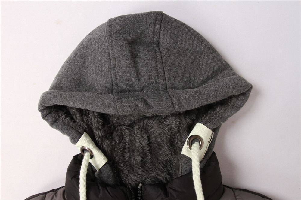 Junior Boy's Coats, Children's Jacket, detachable hood, fur lining