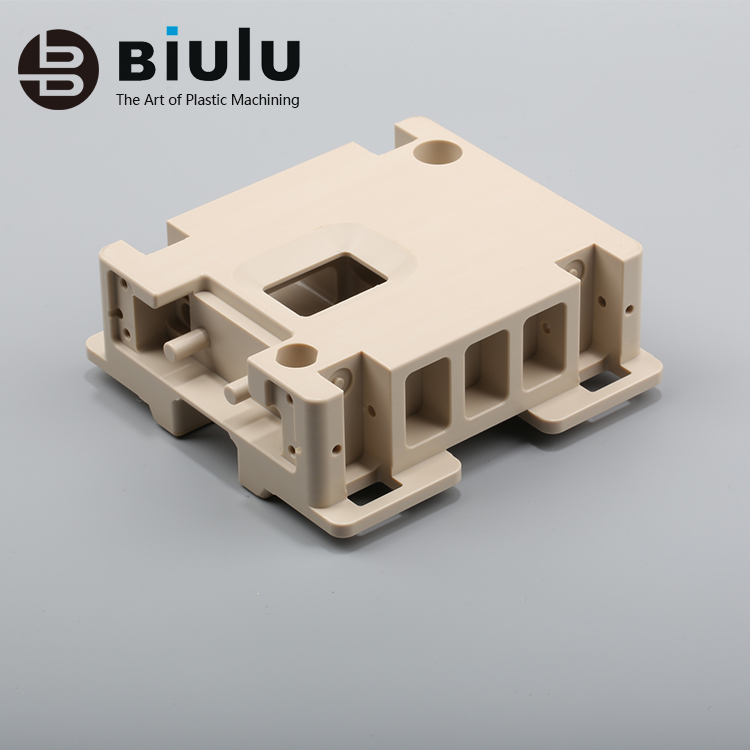 Industrial PEEK Cnc Plastic Machining Spart Part Injection Molding High Performance