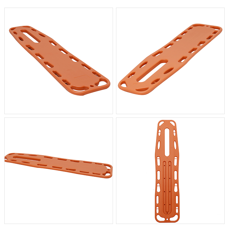 Manual Hospital Transfer Spine Board Stretcher For First Aid Emergencies