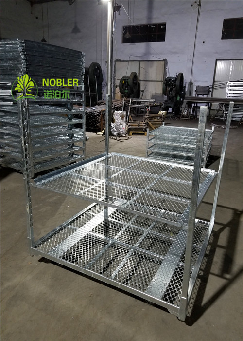 Horticulture Danish Flower Trolley Flower Seedling Cart 1350*565*1900mm