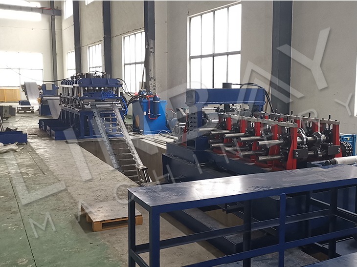 Heavy Duty Automatic Galvanized Steel Perforated Cable Tray And Cover Roll Forming Line