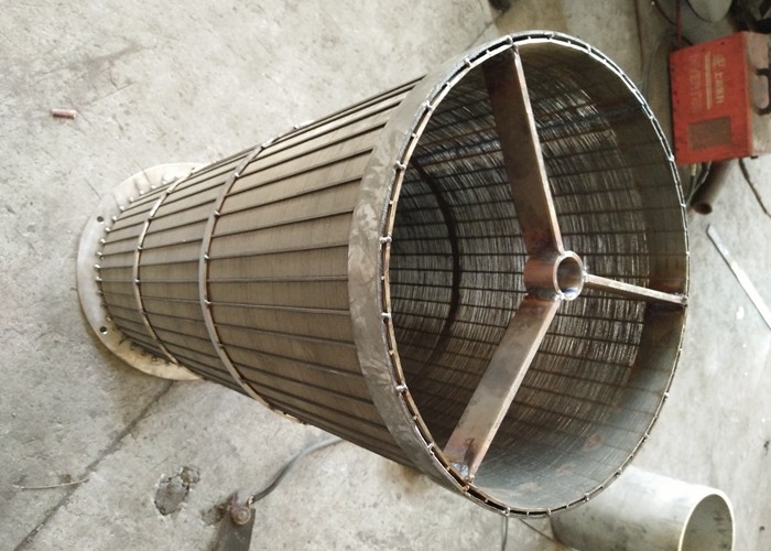 High Efficiency Stainless Steel Screw Press Screen With Sturdy Constriction