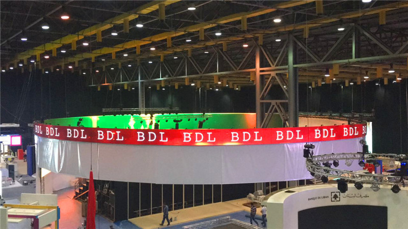 Easy Installation SMD LED Display P4.81 With High Refresh Rate And 16bits Gray Scale