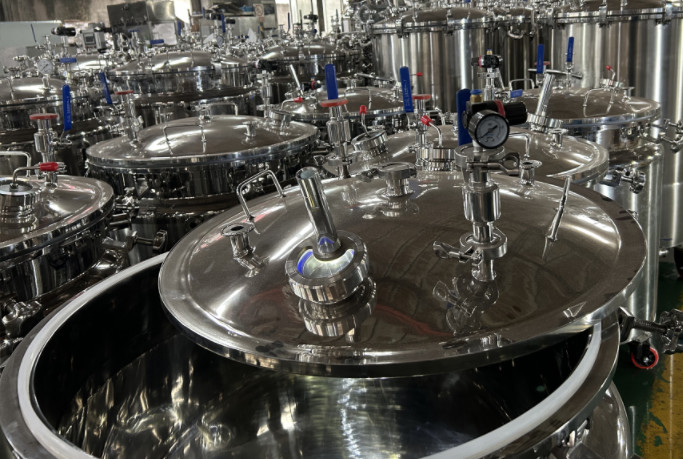 Food Pharmaceutical Industry Softgel Medicine Storage Tanks 0.02MPa To 0.06MPa