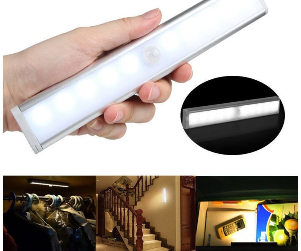 Security Led Light Inside Cabinet Motion Sensor Wardrobe Light 120lm 24V