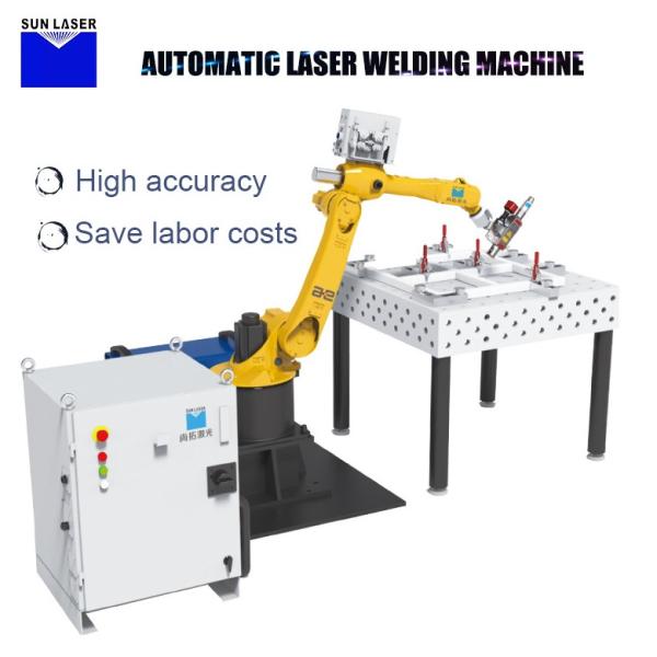 Robot Laser Automated Welding Machine Industrial Hardware Arm Robotic Welding