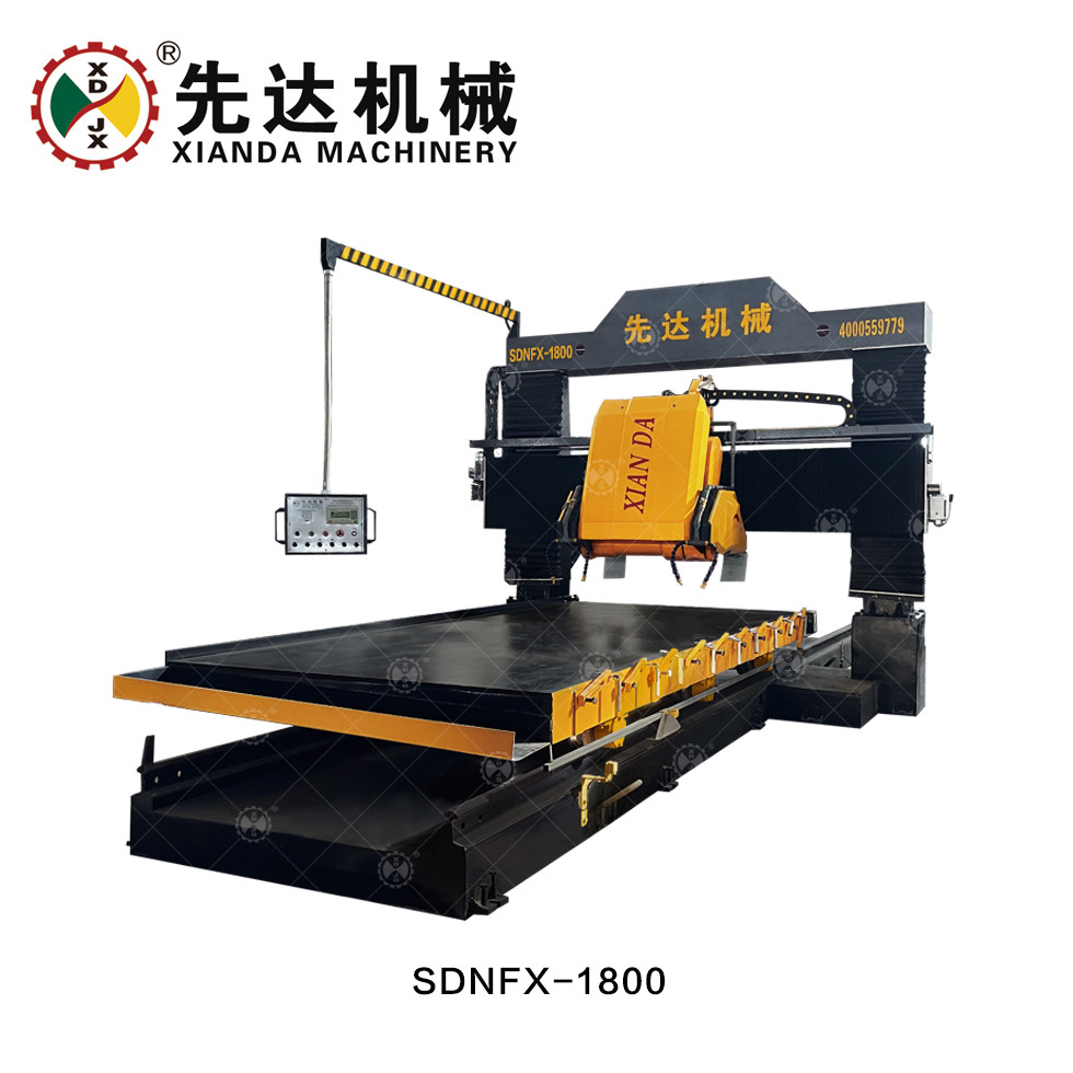 PLC/CNC gantry structure profiling linear machine for baluster，tomb stone