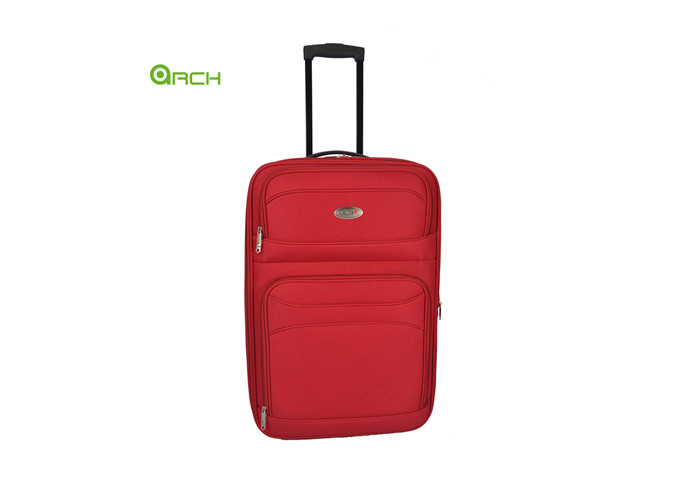 Internal Trolley Polyester Travel Luggage With In Line Wheels