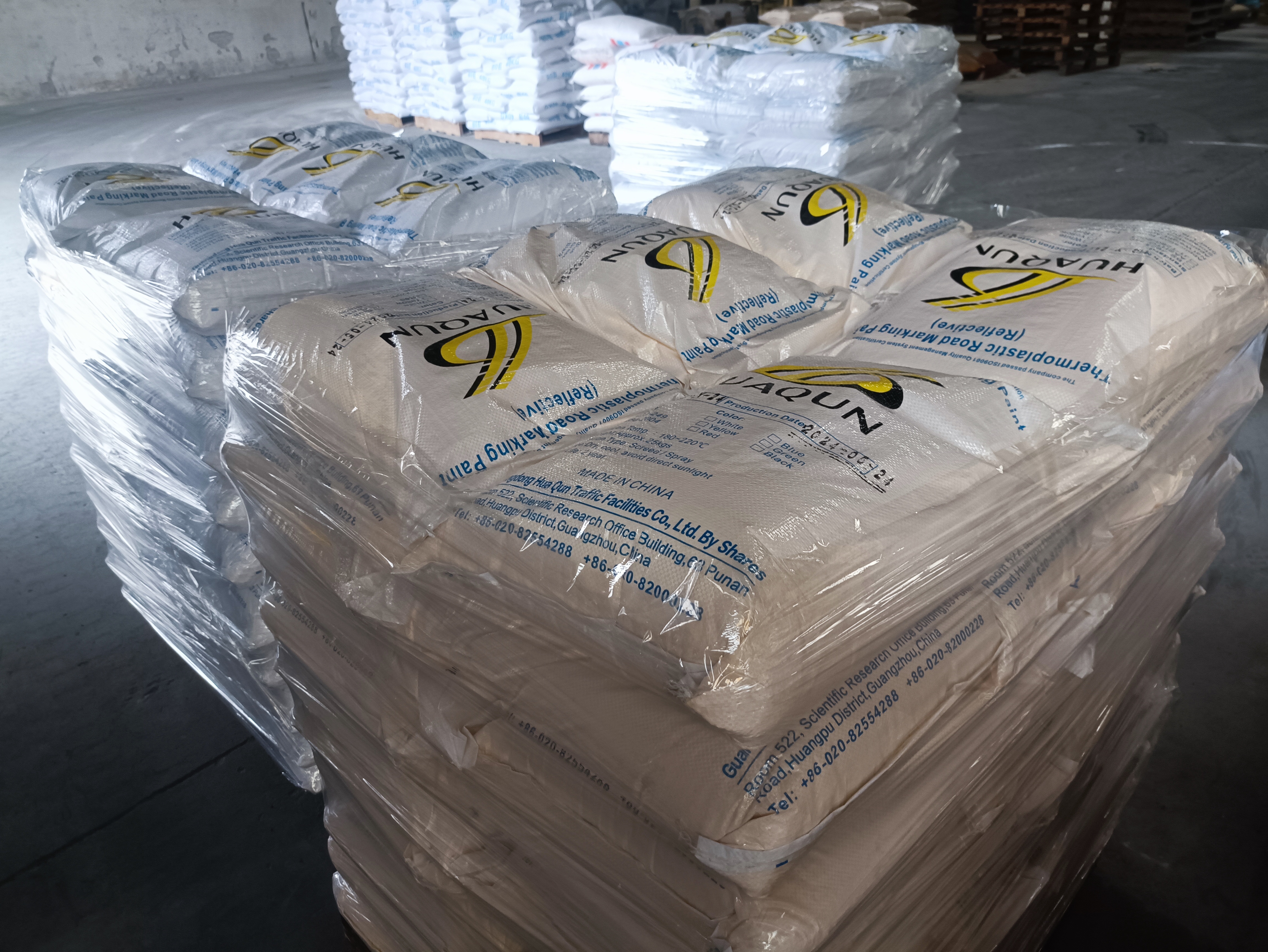Guangzhou Factory Thermoplastic Road Marking Materials for Pavement Marking