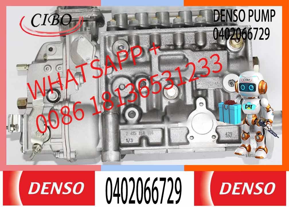 Diesel Engine Parts Fuel Pump 0402066729 3938375 High Pressure Common Rail For Cummins 6CT8.3