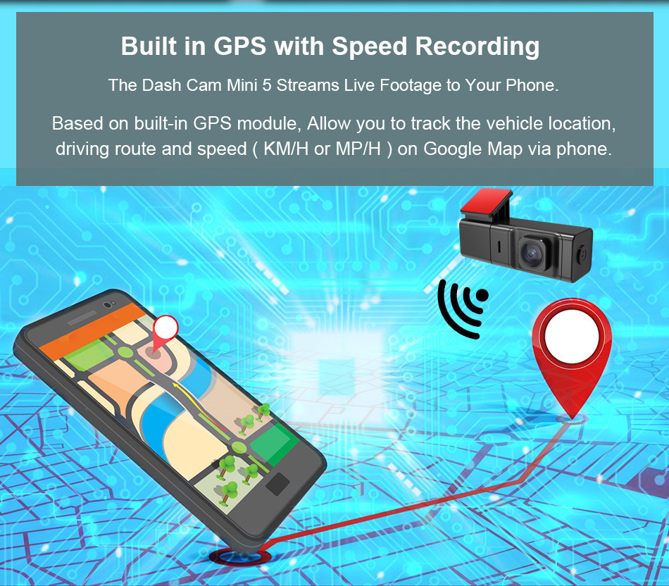 NT96672 Mobile 4K uSB Car DVR Camera Rear Digital Video Recorder WIFI 1080FHD