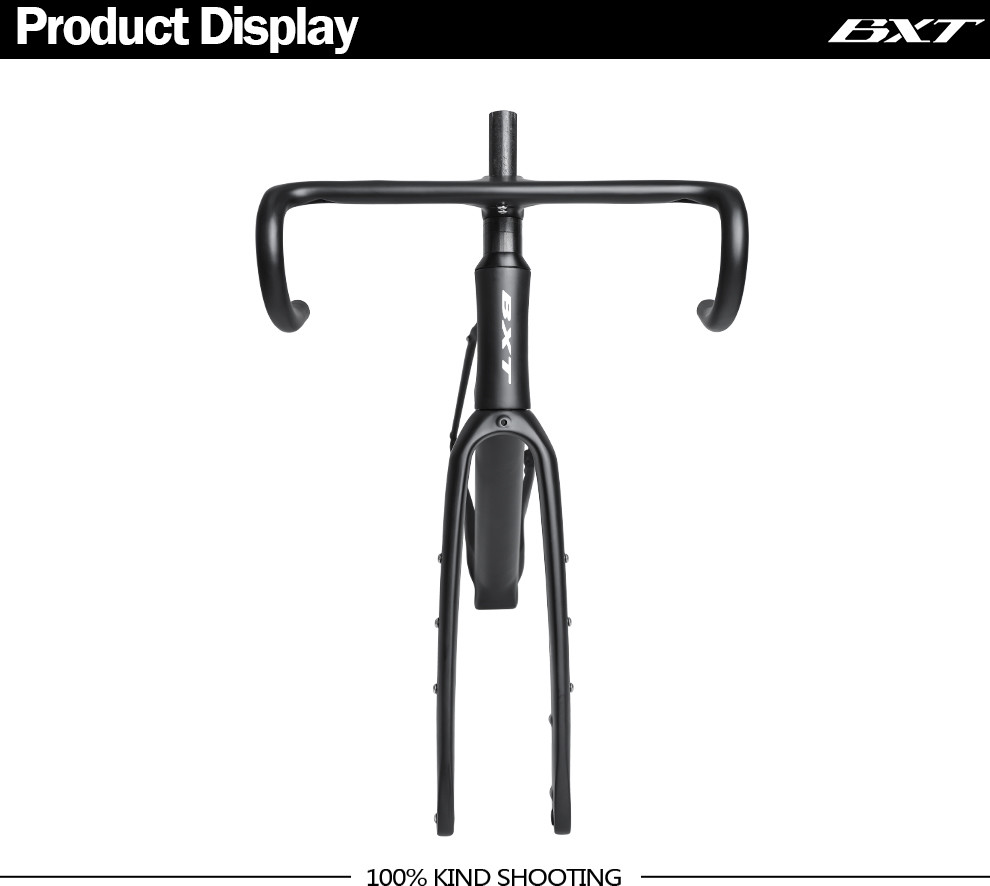 Disc Brake Carbon Gravel Bike Frameset 700C Carbon Road Frame