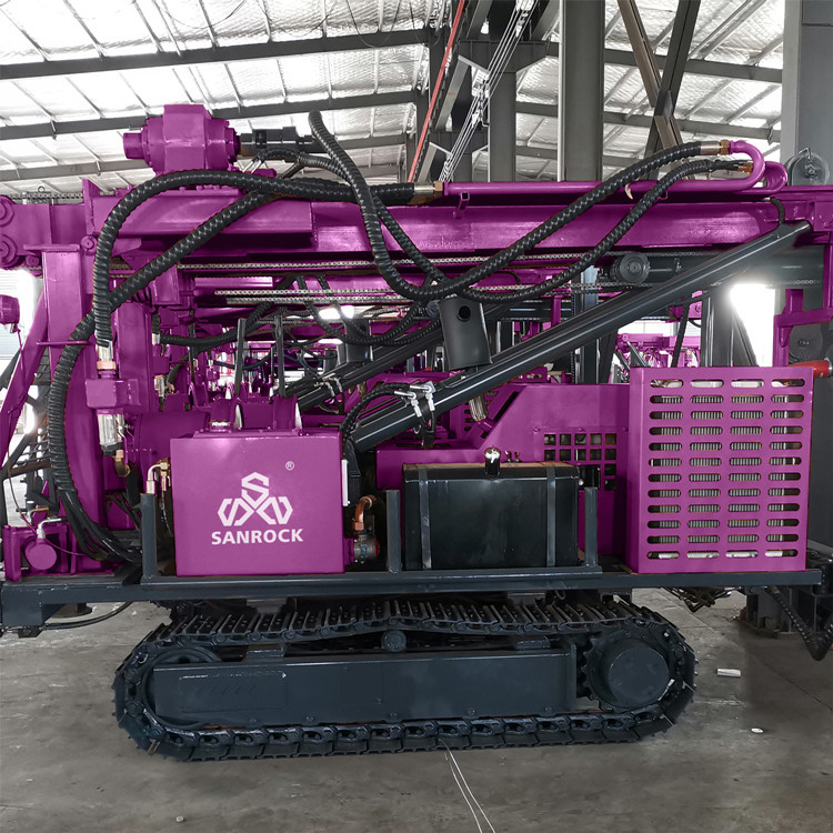 Crawler Core Drilling Rig Geotechnical Exploration Hydraulic Core Sample Drilling Rig
