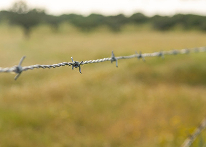 Use Of Prison Walls Double Strand Traditional Twist Electro Barbed Wire Coils