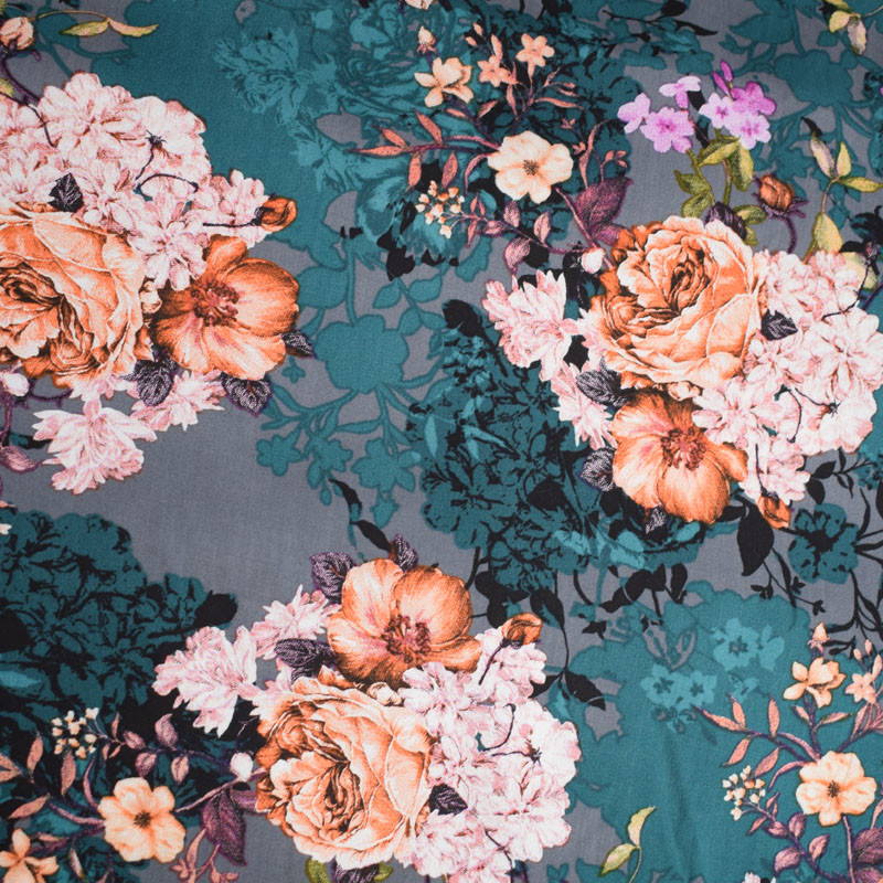 Beautiful 45S*45S Viscose Rayon Fabric Plain Digital Printing
