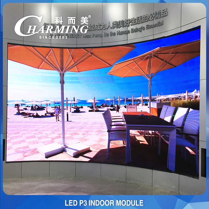 Easy Quick Installing P3 Wall Video Display High Definition Led Video Wall Screen