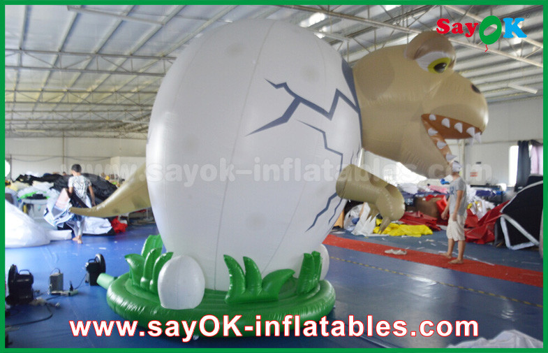 3D Model Inflatable Cartoon Characters Jurassic Park Inflatable Giant Dinosaur