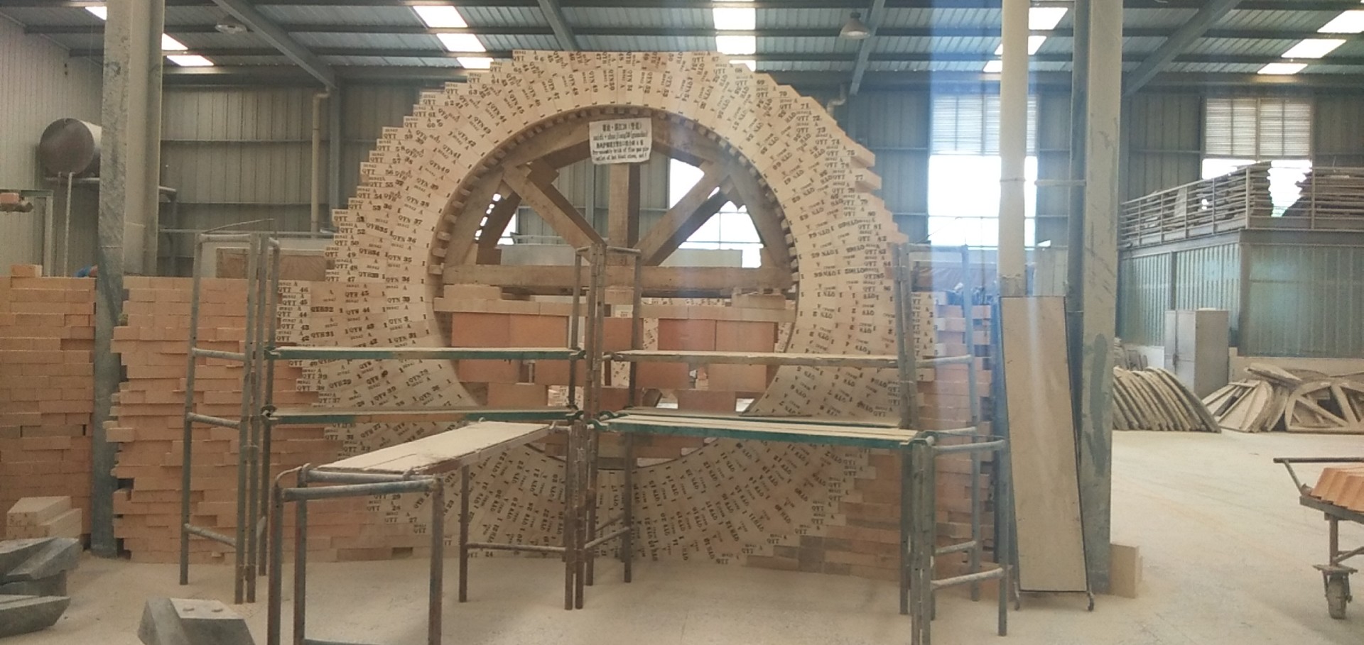 Furnace Lining Lightweight Mullite Insulation Brick For HBS