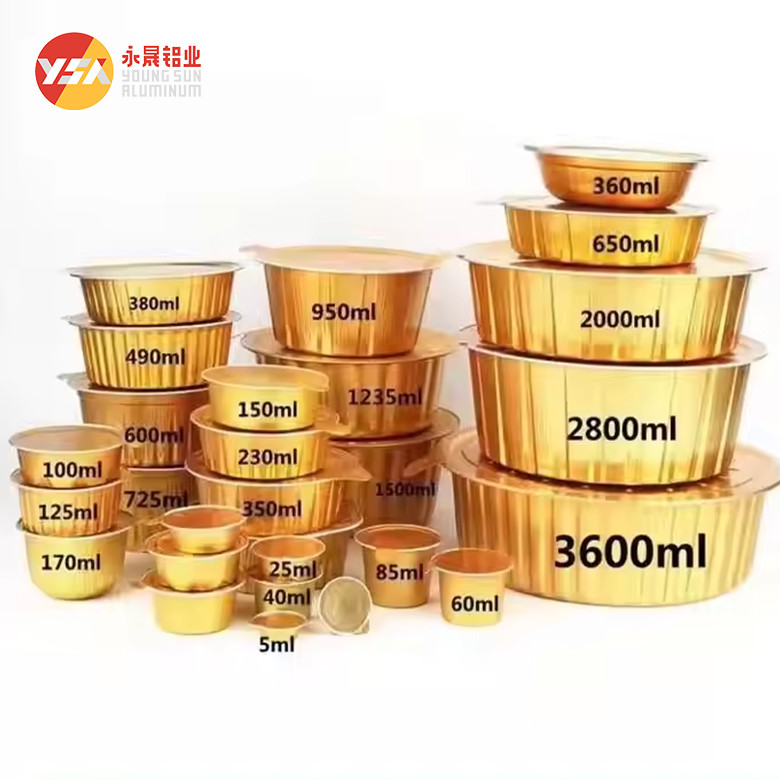 Aluminum Foil Container For Airline Meal Packaging Solution With OEM Service