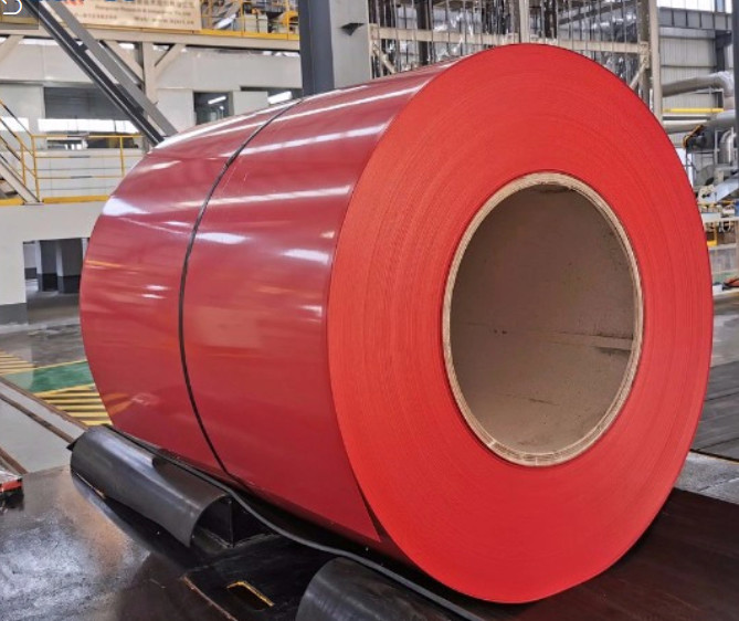Pre-Painted Galvalume Aluzinc Steel AZ150 PPGL Steel Coil HDP DX51D/s320GD For Metal Wall Panels
