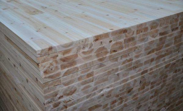 Quality Fir Core Melamine Paper Faced Laminated Block Board For Furniture Cabinet Use for sale