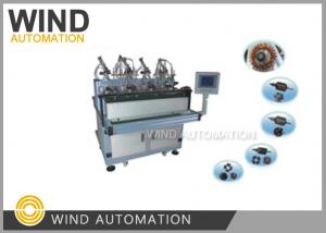 Buy cheap White Electrical AC Motor Winding Machine Four Station Small Rotor Winder product