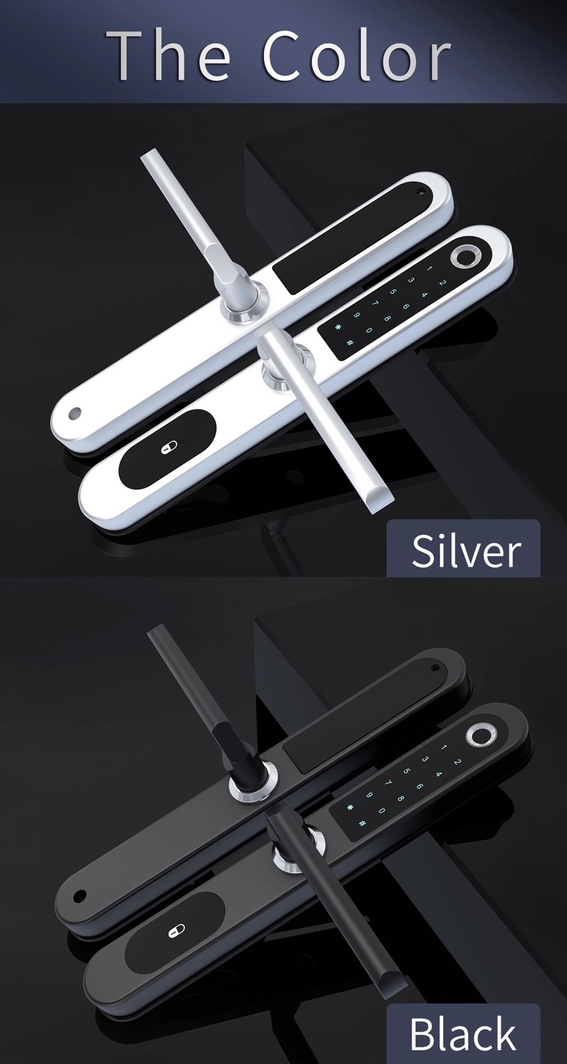 Keyless Digital WiFi Tuya APP Fingerprint Aluminum Door Lock
