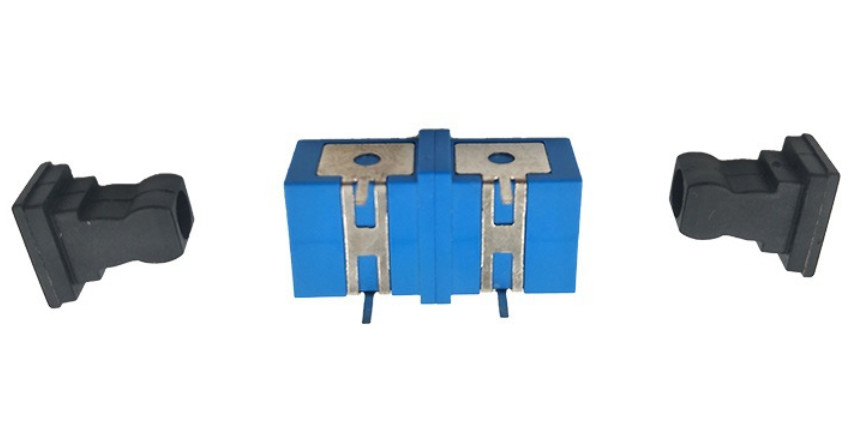 Simplex Telecom CATV SC Fiber Optic Adapters With Metal Clip