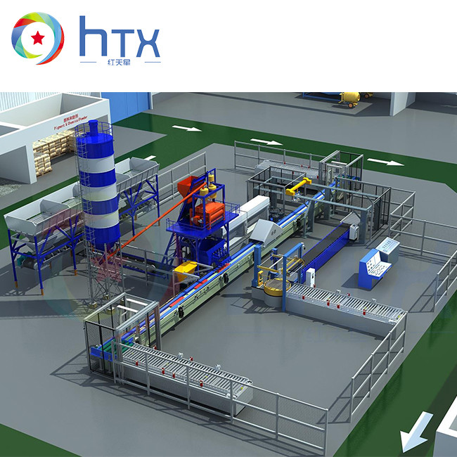 Artificial Stone Product Line Wall Panel Production Line Wet Cast Machinery